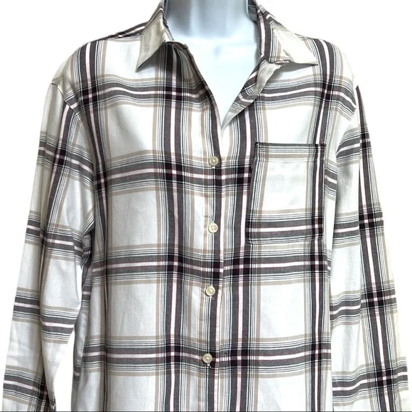 OLD NAVY‎ BOYFRIEND BUTTON DOWN LONG SLEEVE TUNIC WOMEN’S SHIRT SIZE S - Picture 4 of 15